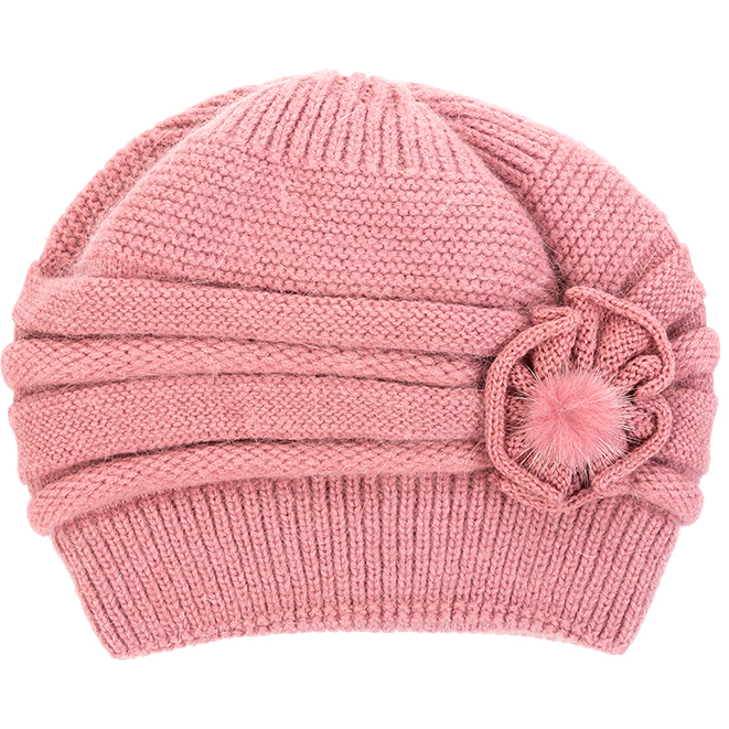 Keep Warm Rabbit Wool Blend Beanie Hat