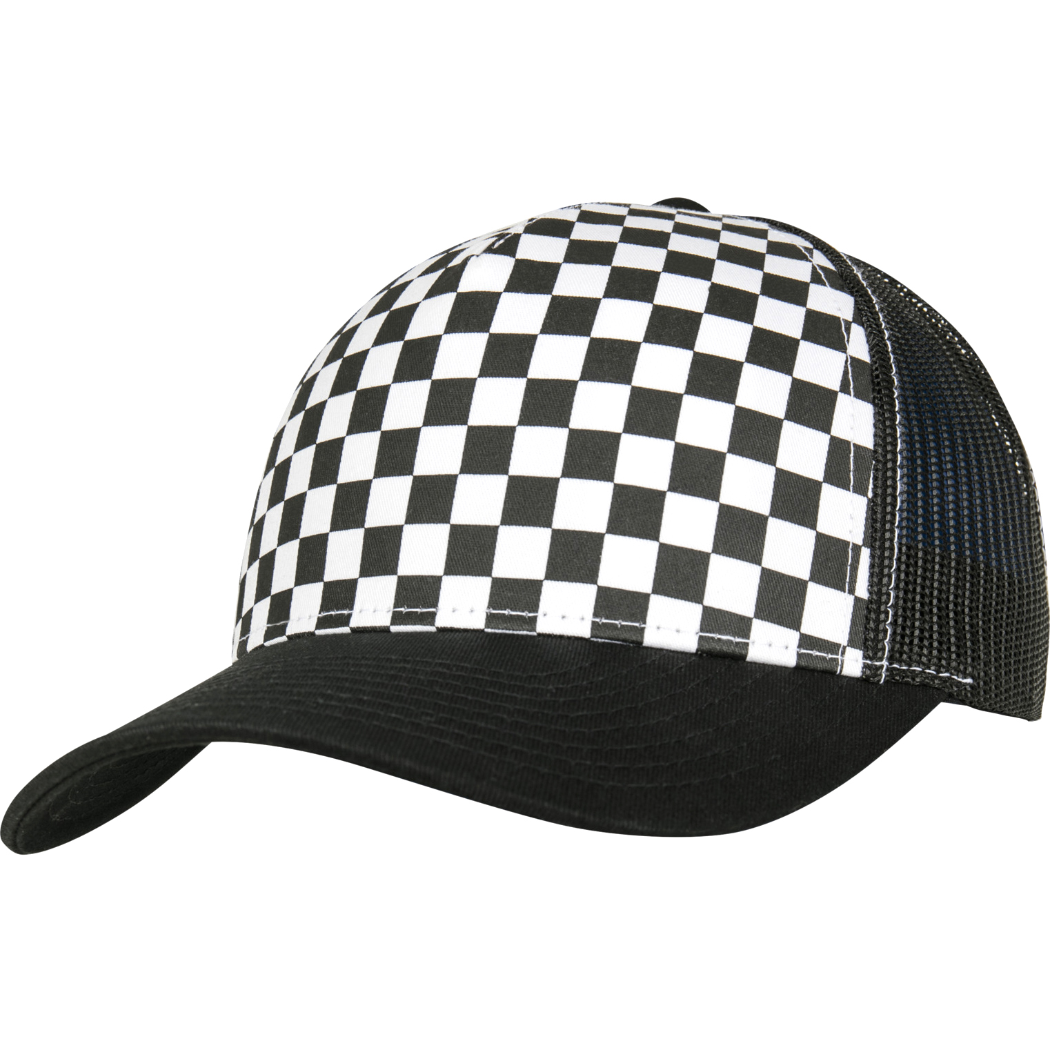 Checkerboard Retro Trucker Cap